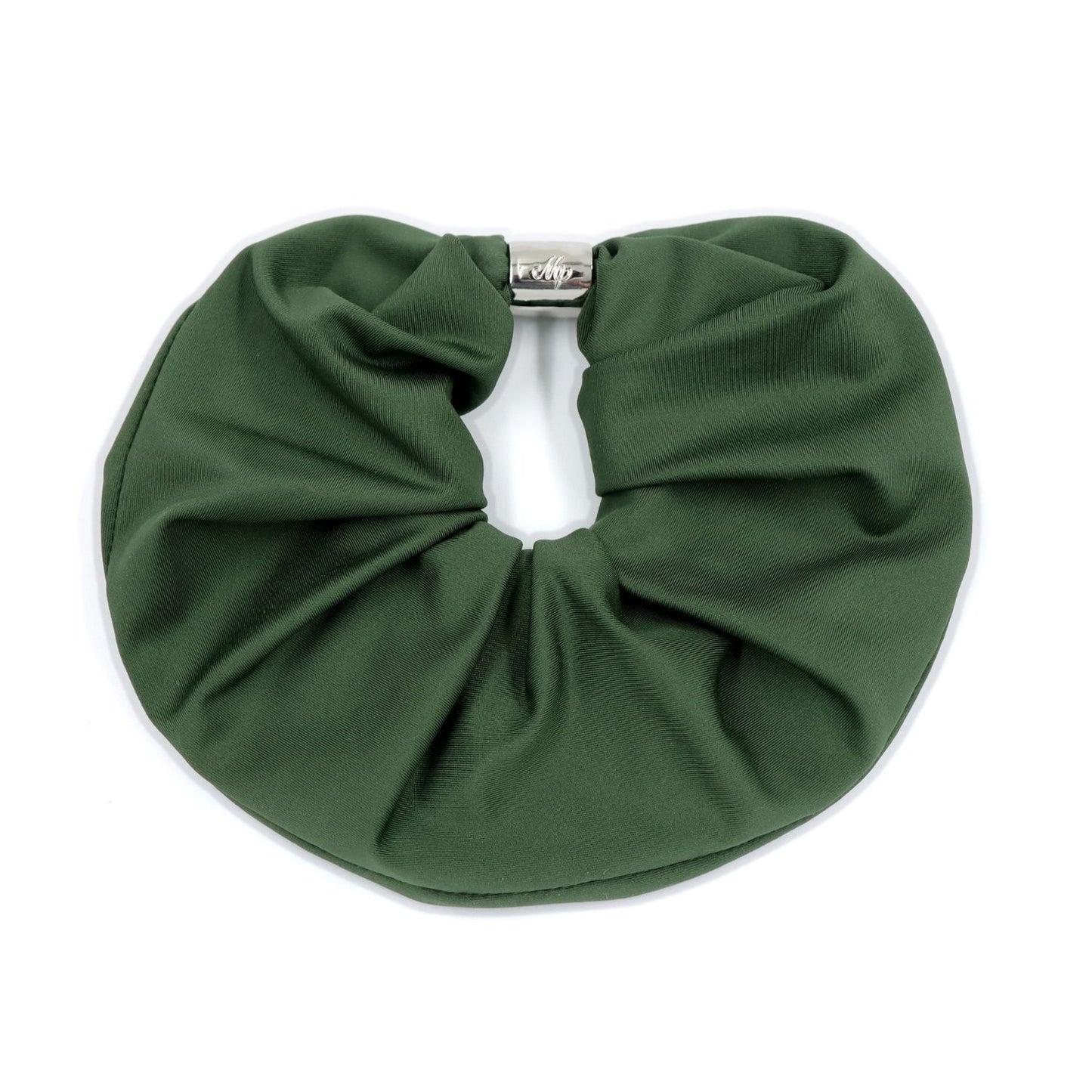 Hunter Green Oversize Scrunchie