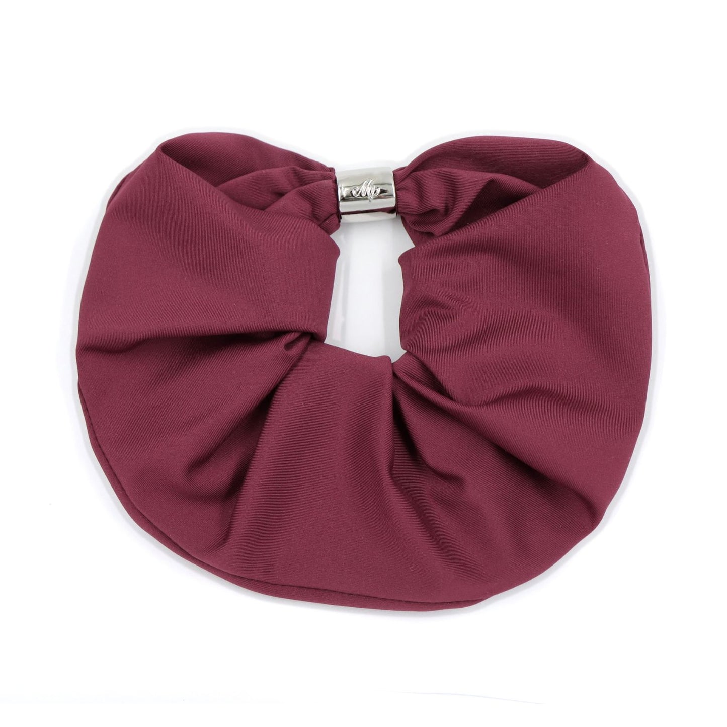 Burgundy Oversize Scrunchie