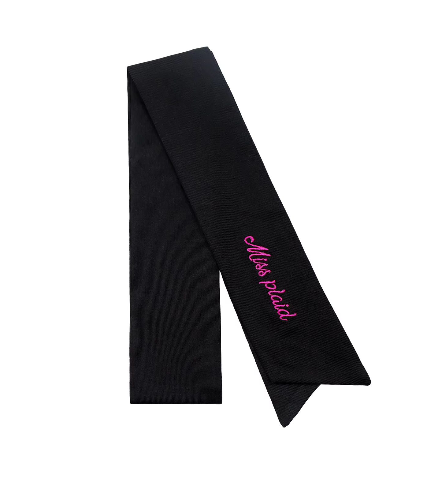 Black/Hot Pink Hair Tie