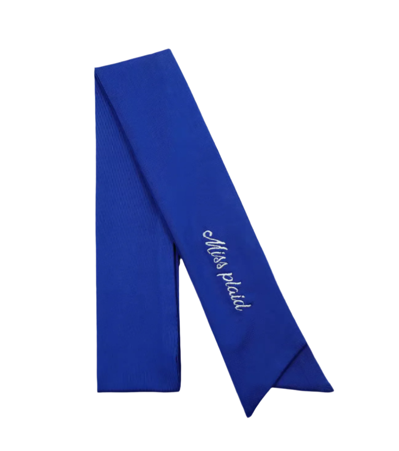 Cobalt/White Hair Tie