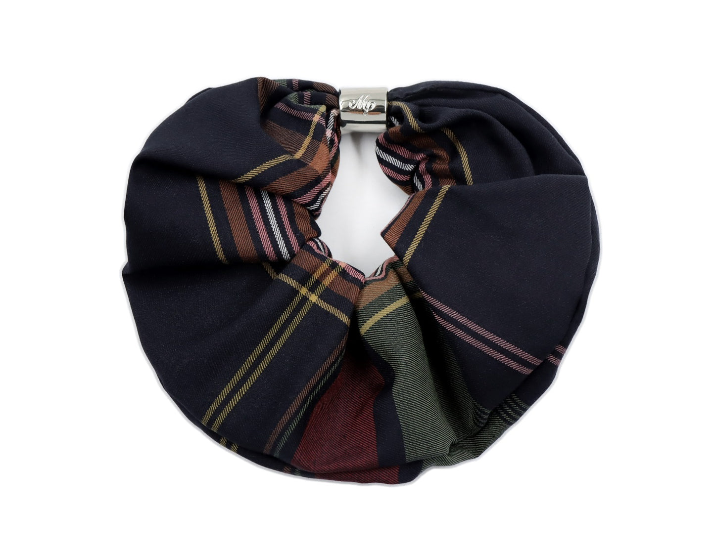 Plaid Oversize Scrunchie