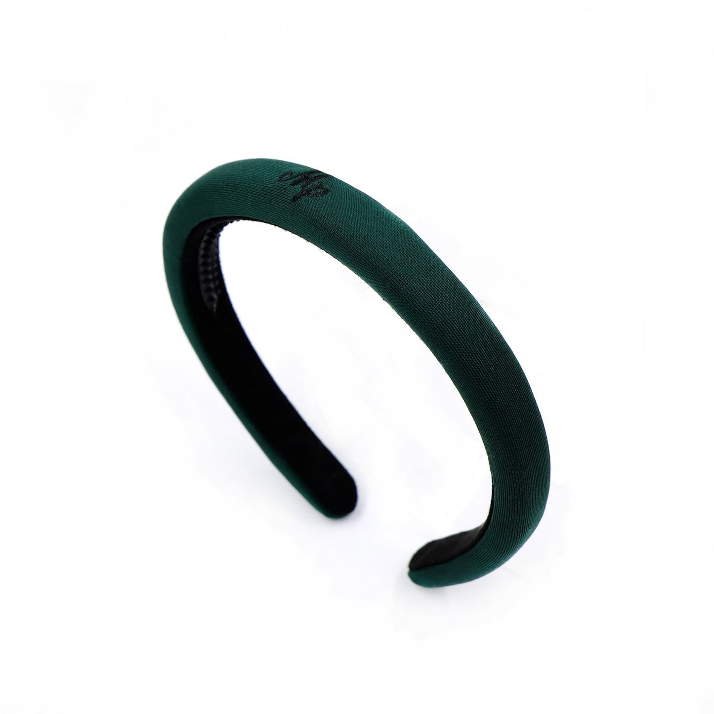 Hunter Green Logo Embroidered Headband