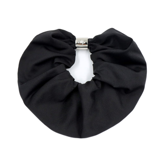 Black Oversize Scrunchie