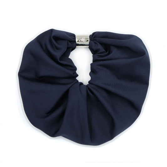 Navy Oversize  Scrunchie