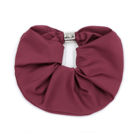 Burgundy Oversize Scrunchie
