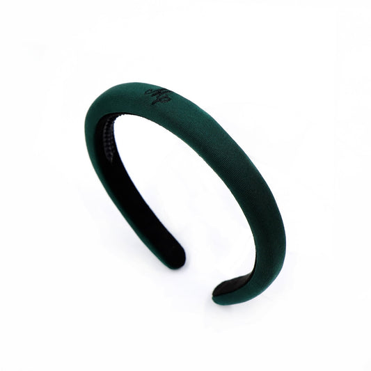 Hunter Green Logo Embroidered Headband